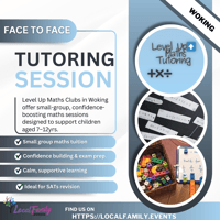 Level Up Maths Tutoring 7–12yr | Woking