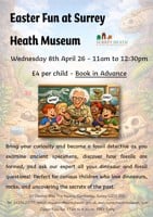 Fossil detectives Surrey Heath Museum - Camberley