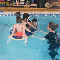 Preschooler Swim lesson | Normandy Little Gems Swim school