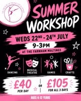 Dance Workshop | Farnham Demeric Dance school of dance 