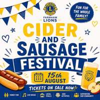 Cider & Sausage Festival | Farnham  - Family event