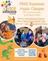 Free Music Class | 0-3yrs | Fleet Vivace Music school  - Family event in Hart shopping centre, 226 Fleet road, Fleet, GU51 4jE