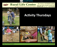 Activity Thursday - Rural Life Living Museum
