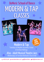 Grade 5 Modern Theatre Dance Demeric Dance school of dance- Farnham