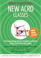 Acro 2 Dance Demeric Dance school of dance - Farnham