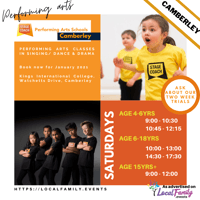 Early Stages 4-6yr Drama & Acting classes - Camberley 