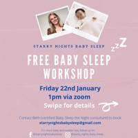 Free baby sleep workshop