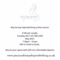 May Group Hypnobirthing Online Course