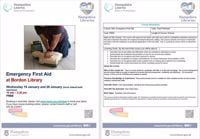 Emergency First Aid - Bordon Library Emergency First Aid - Bordon Library