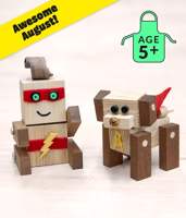 Make a super hero set woodwork Workshop - Farnham Make a super hero set woodwork Workshop - Farnham